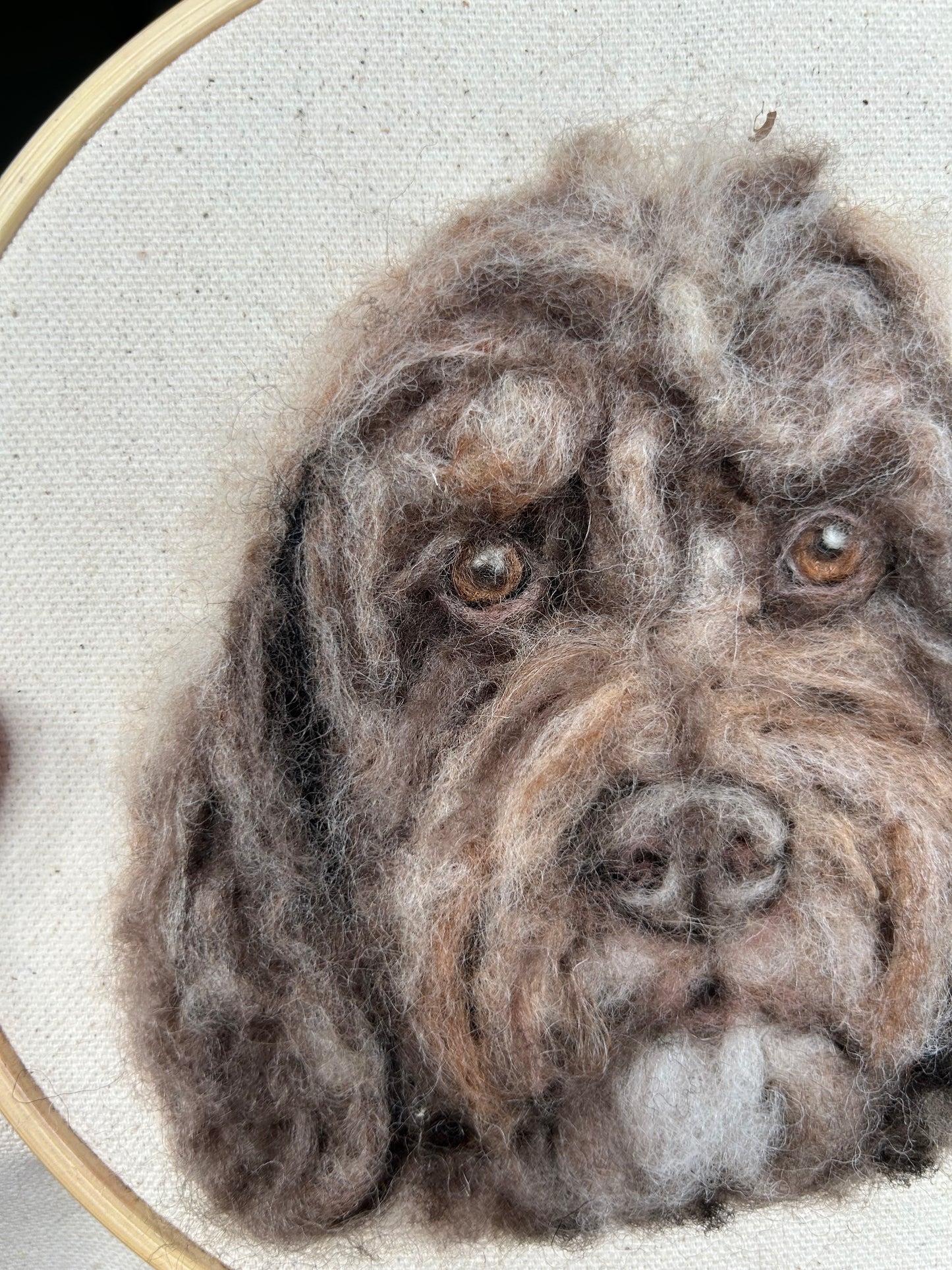 Felted Pet Portrait