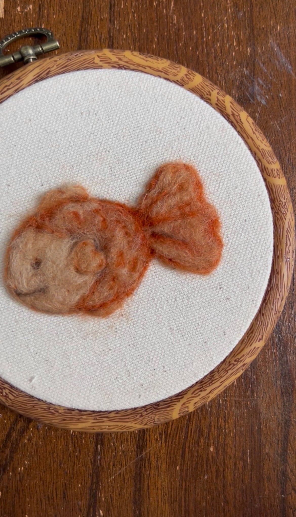 Gold Fish Hoop