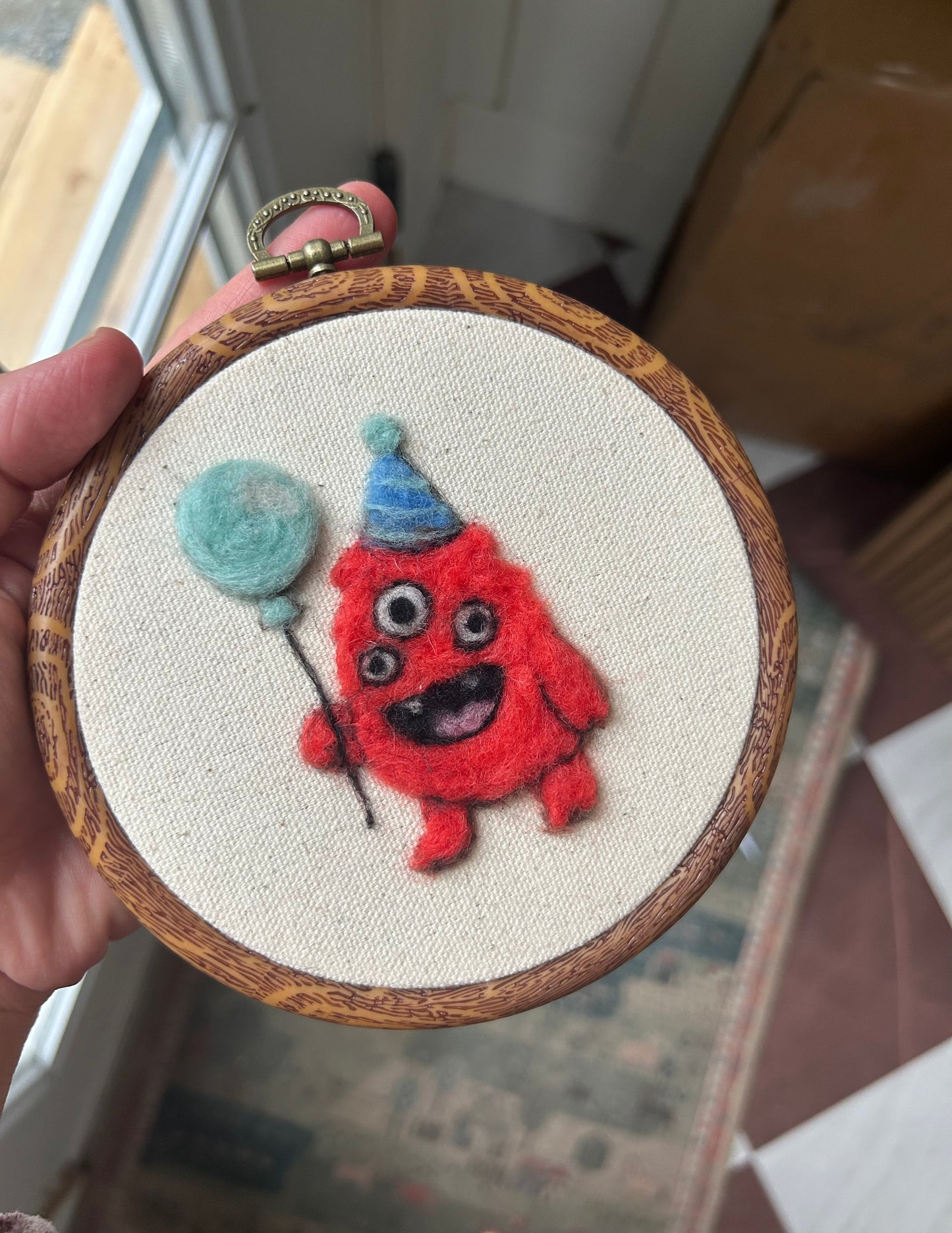 Birthday Monster Hoop